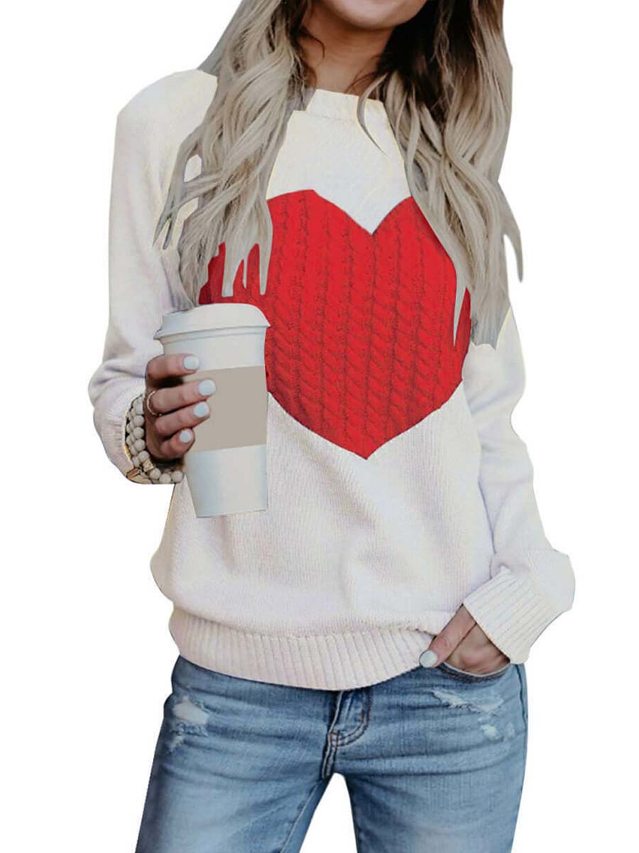 Stunncal Love Shaped Sweater