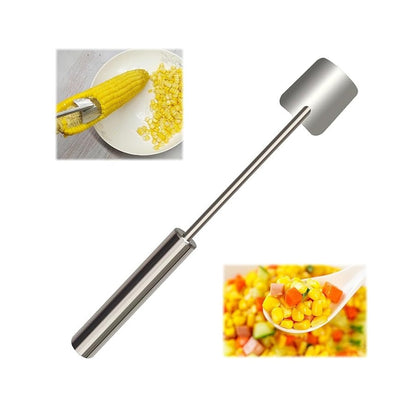 Long Handle Stainless Steel Corn Stripping