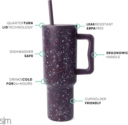 Insulated Cup Reusable Stainless Steel Water Bottle