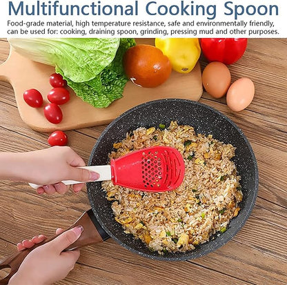 6 in 1 Multifunctional Kitchen Cooking Spoon set of 3