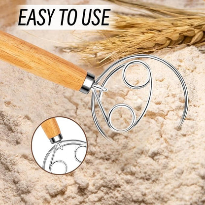 Dough Whisk Stainless Steel