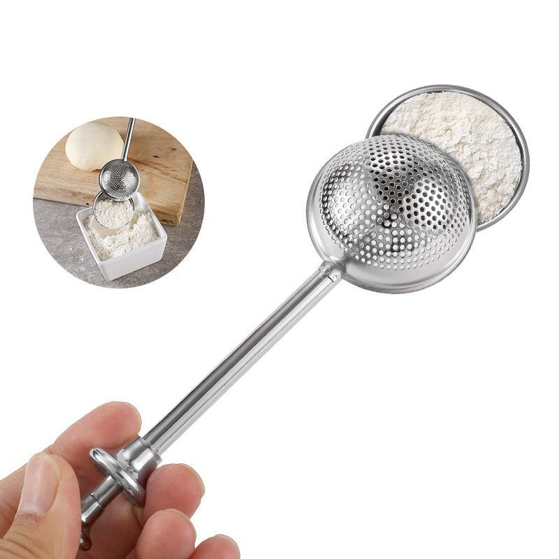 Powdered Sugar Shaker Duster Flour Dispenser Shaker